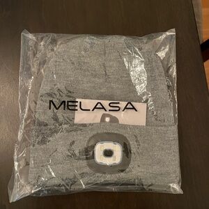 Melasa Gray LED‎ Beanie Hat